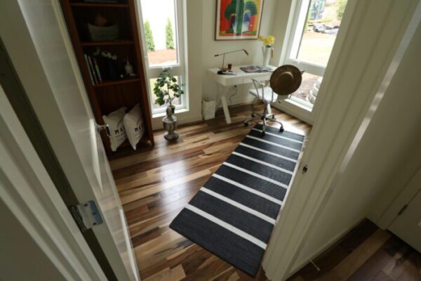 Hardwood floor installation in Great Seattle area LUKS CONSTRUCTION