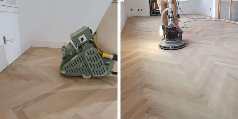 From Worn to Wow: The Real Process Behind Hardwood Floor Refinishing 4 Hardwood floors refinishing and buffing Luks Construction