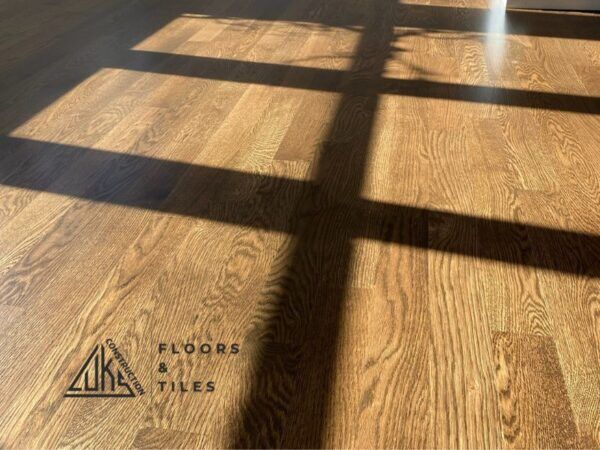 From Worn to Wow: The Real Process Behind Hardwood Floor Refinishing 1 LUKS CONSTRUCTION Seattle Bellevue Hardwood Floors Installation and Refinishing oak