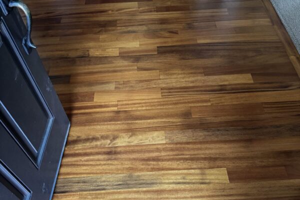 Tatajuba hardwood refinishing in Redmond WA