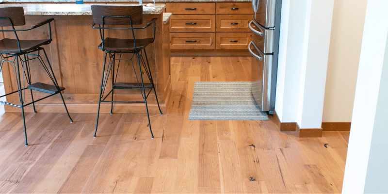 Why Warm, Wide-Plank & Natural Hardwood Floors 1 Wide warm hardwood planks sale and installation. Professional hardwood floor installation Eastside home with wide-plank natural wood flooring in Bellevue by LUKS Construction