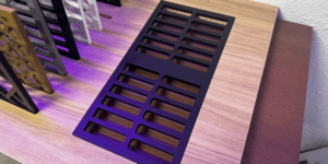 Hardwood floors metal flush vents from LUKS Construction Kirkland. Hardwood Floors installation, Hardwood Floors refinishing