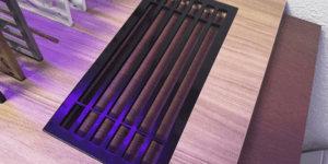 Hardwood floors metal flush vents from LUKS Construction Kirkland. Hardwood Floors installation, Hardwood Floors refinishing